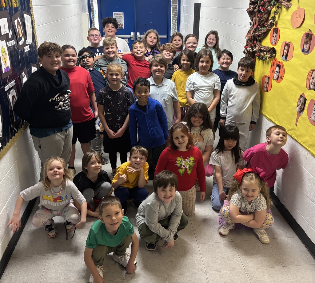 Students participating in Wacky Wednesday