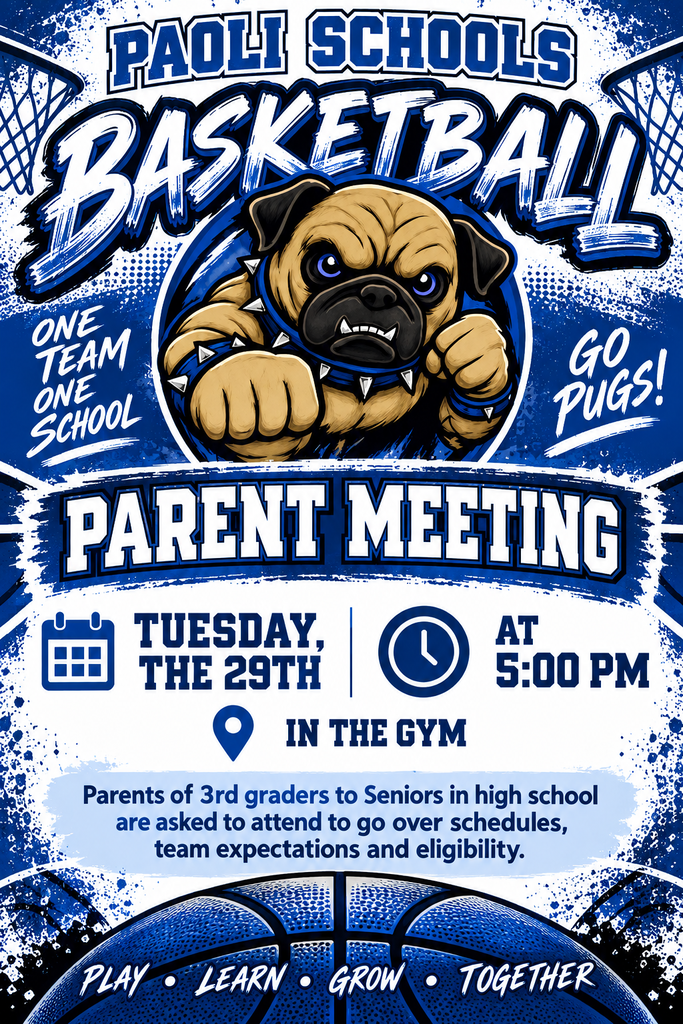 Basketball Parent Meeting Flyer