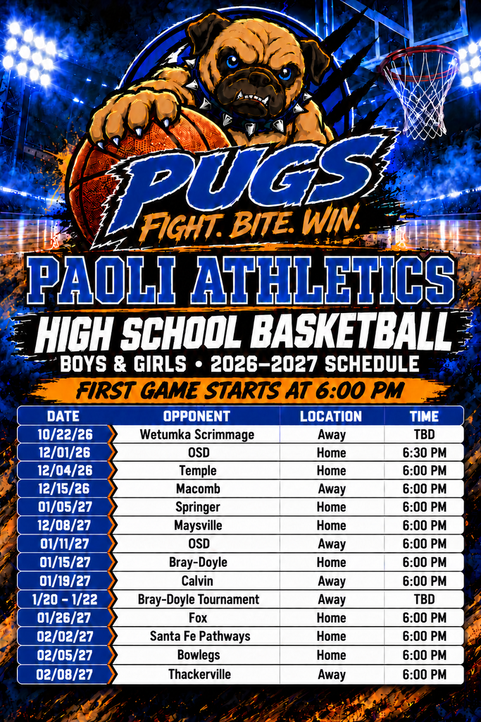 High School Basketball Schedule