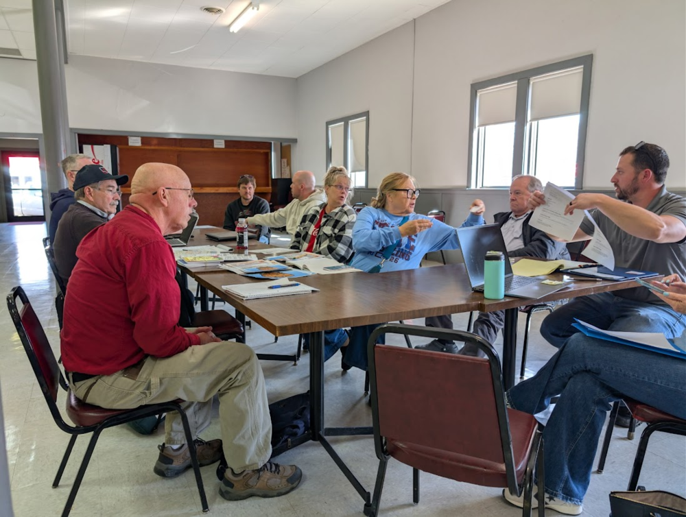 Community members and BRAN representatives came together to talk about what Crofton needed to be a successful BRAN host town.