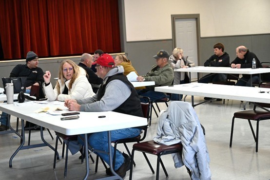 Discussion between members of the community of shortterm goals that can be achieved in the next two years