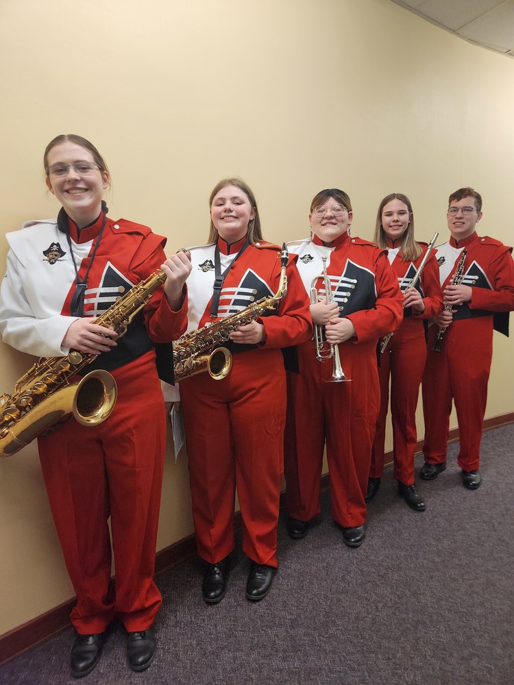 Jaden May, Callie Taylor, Lucea Miller, Scarlet Torrey and Landon Hergert.