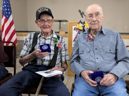 Gerard “Jake” Van Heek and William Kremer. Photo by Sharlene Guenther