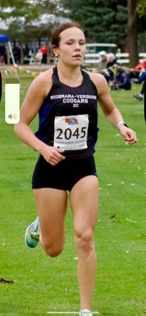 Congratulations to N/V Lady Cougar Cross Country runner, Delani Runnels, a three-time returning medalist for State Cross Country