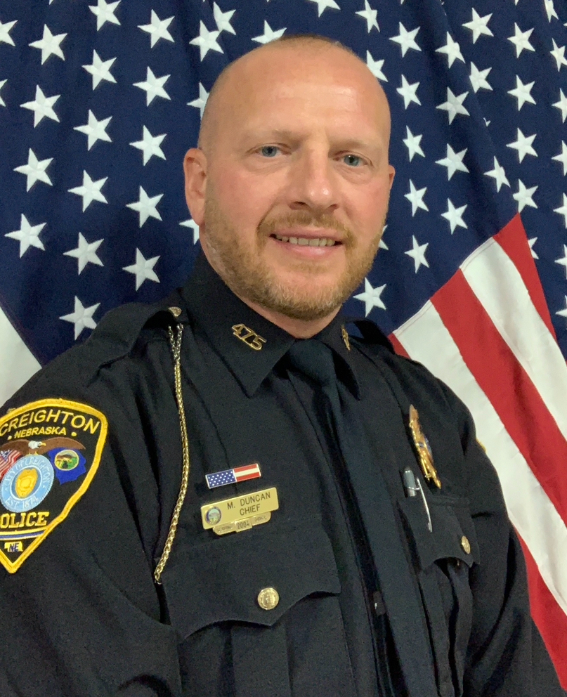 Creighton Police Chief Mark Duncan