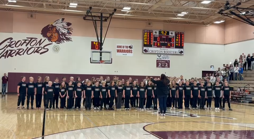 Crofton Elementary students “Nothin’ but Treble”