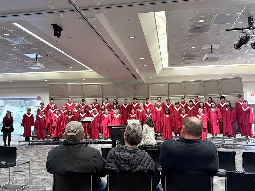 Junior High Pirate choir receives perfect score...