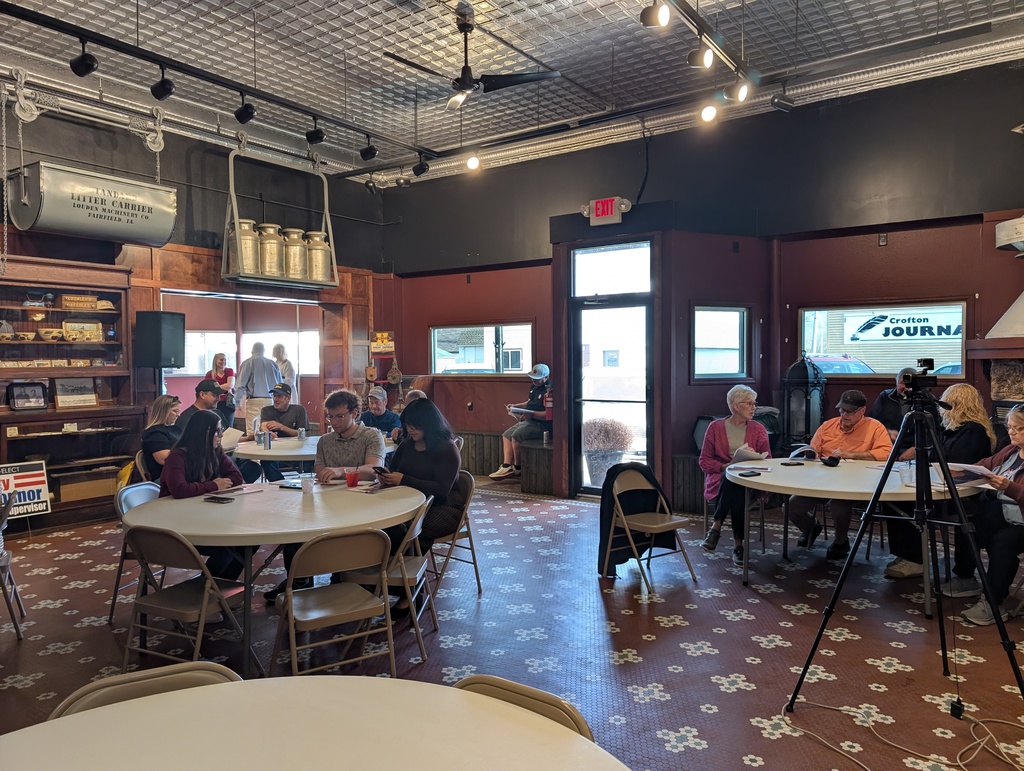 Incumbent forum held...