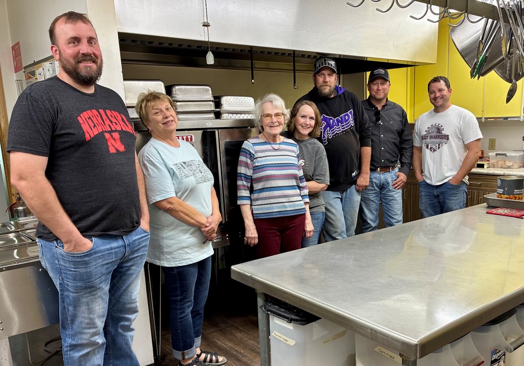 Pictured are representatives of the organizations involved: Tyler Wulf and Terry Mueller (CCFF), Dorothy Schoenberner (MST and CSCC), Mary Sawatzke and Jason Tomsu (CSCC), Larry Cooper and Bryce Rossman (CCFF).