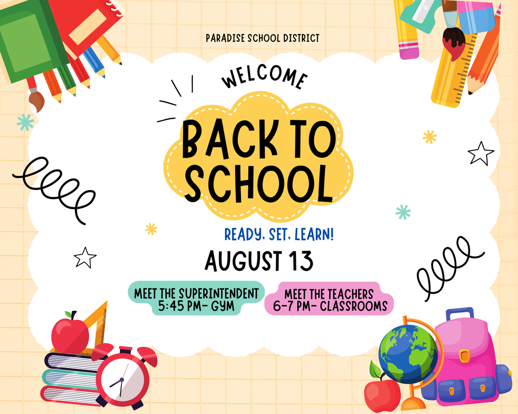 Back to School 2026-2027