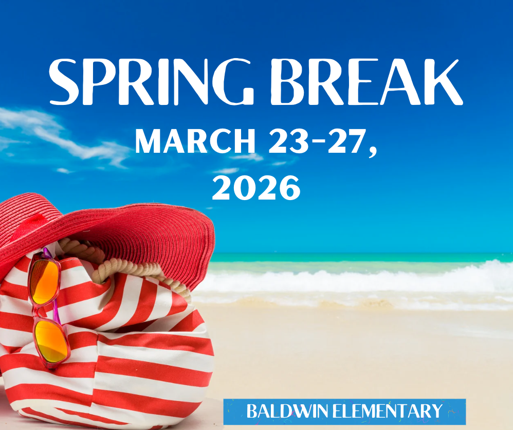 Spring Break Announcement