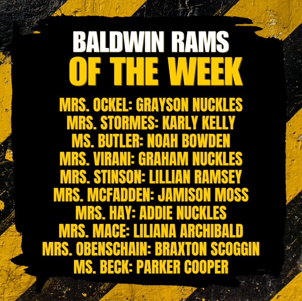 Rams of the Week