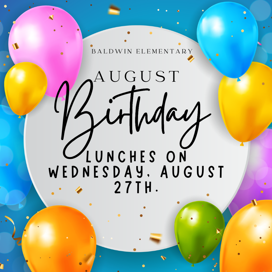 August Birthday Lunches