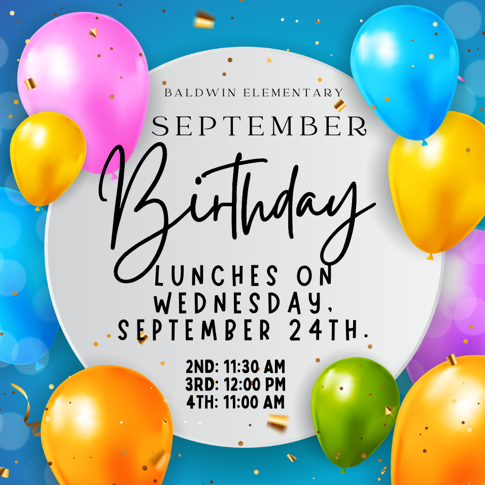 September Birthday Lunches