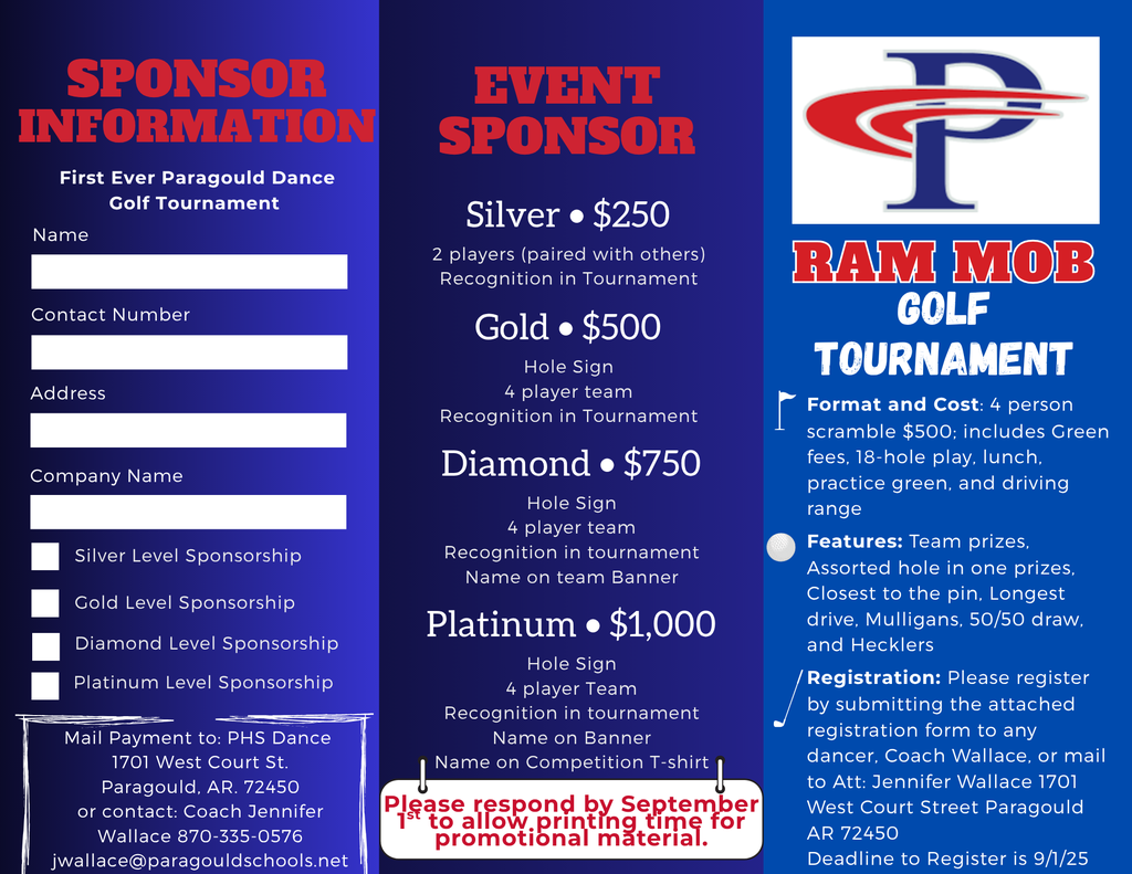 Dance Golf Tourney
