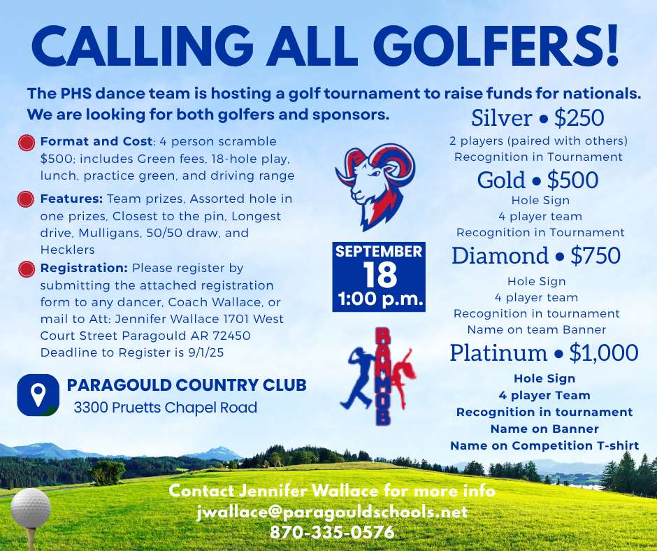 Dance Golf Tourney
