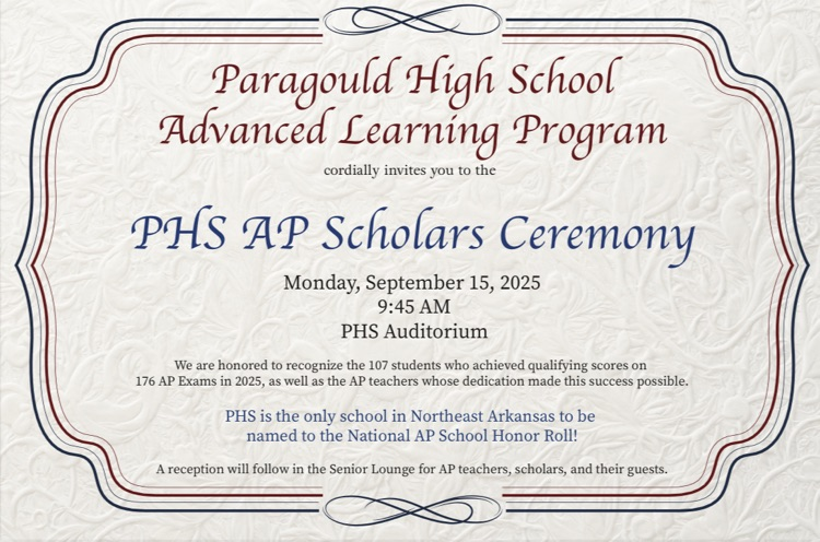 AP Scholar Ceremony