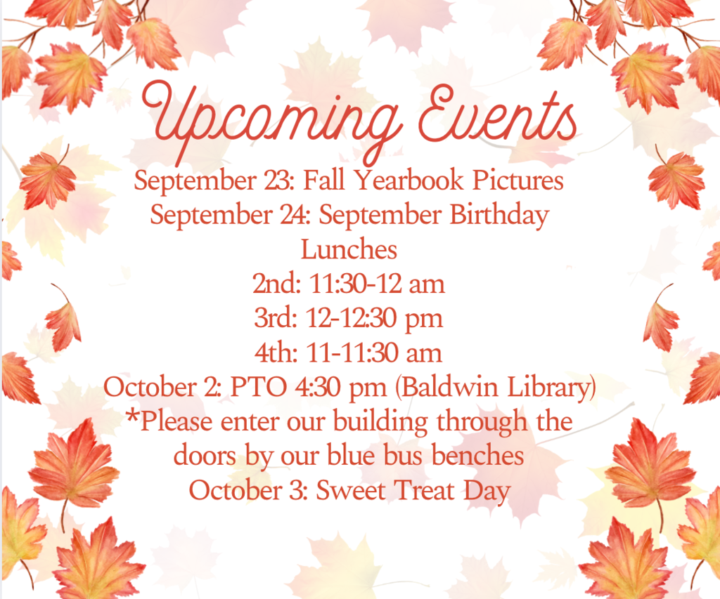 Upcoming Events