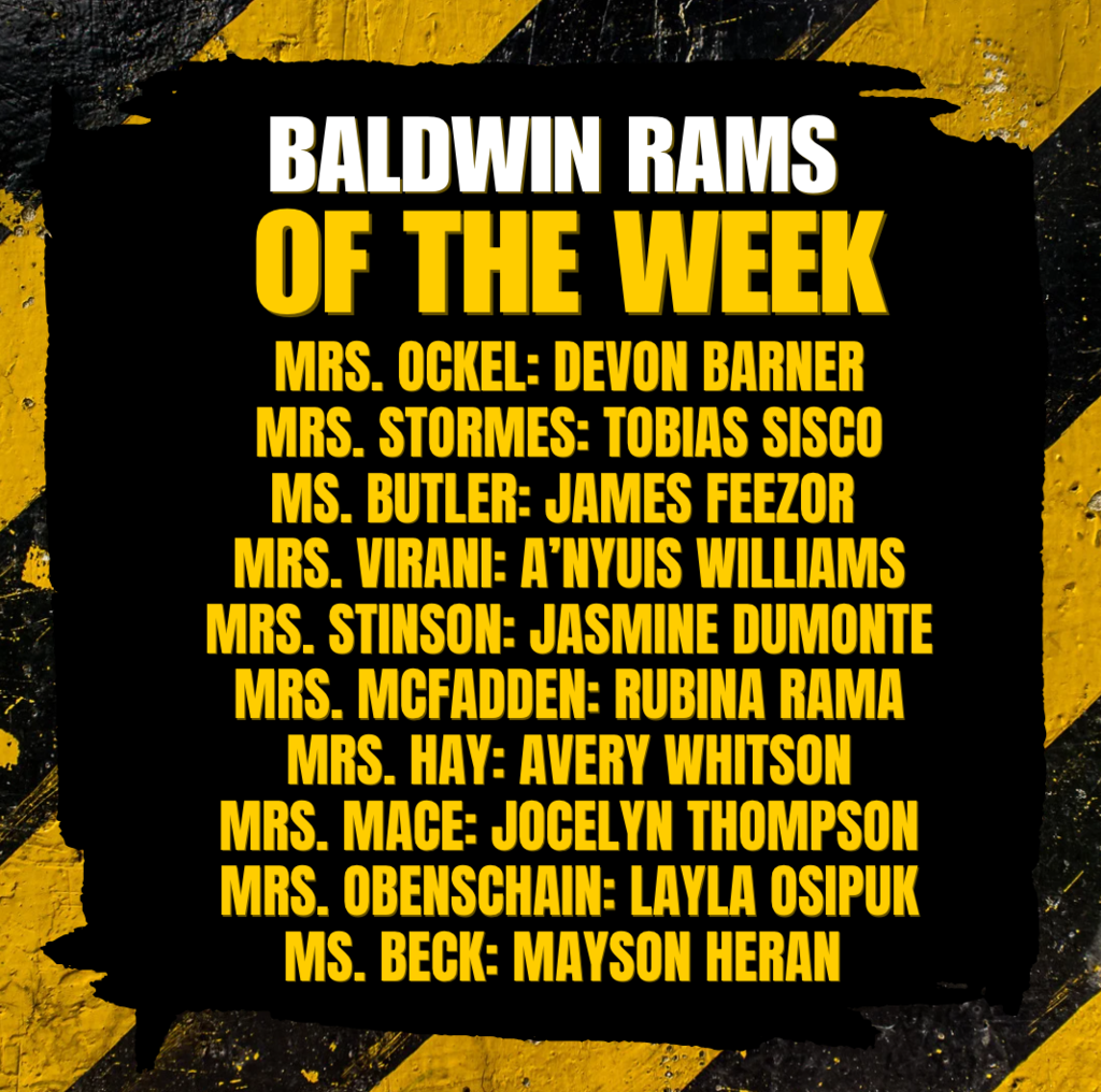 Rams of the Week