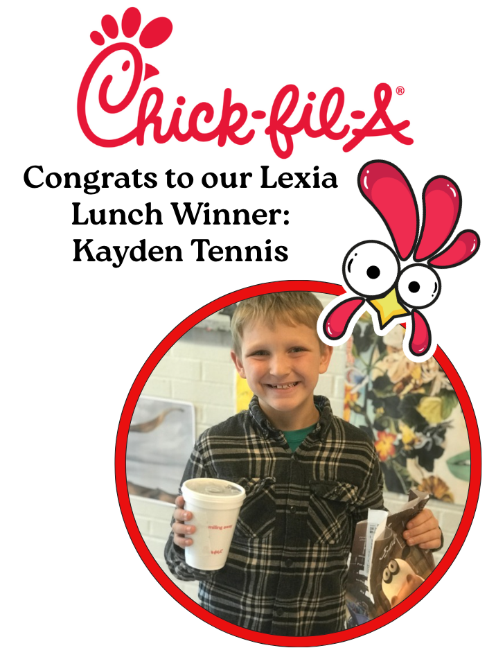 Lexia Lunch Winner