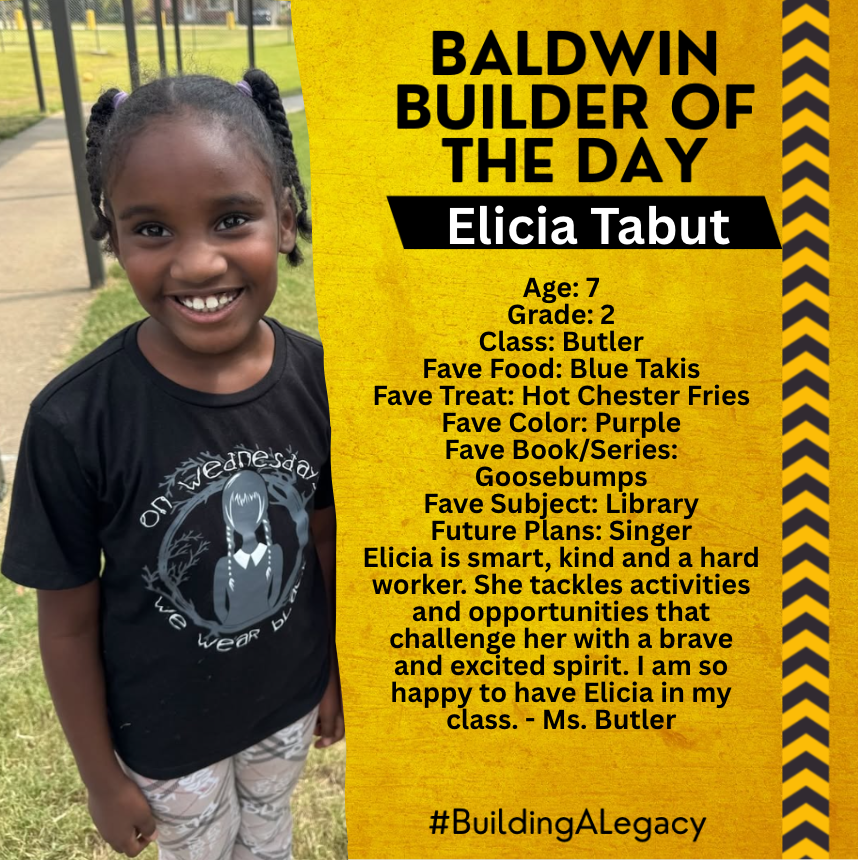 Baldwin Builder of the Day