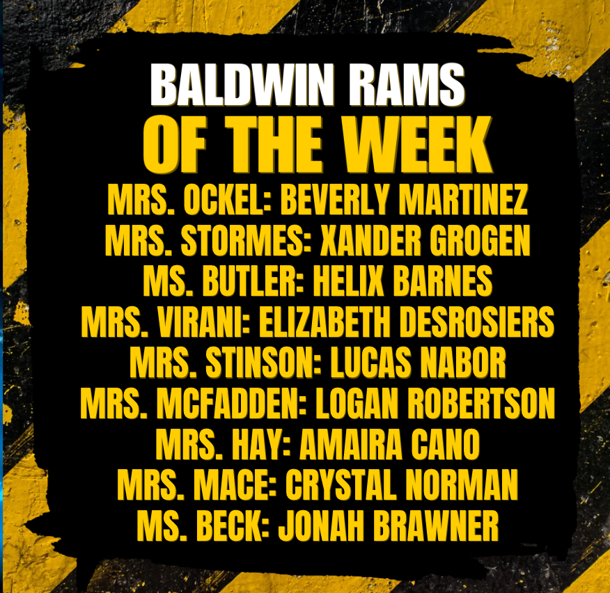 Rams of the Week