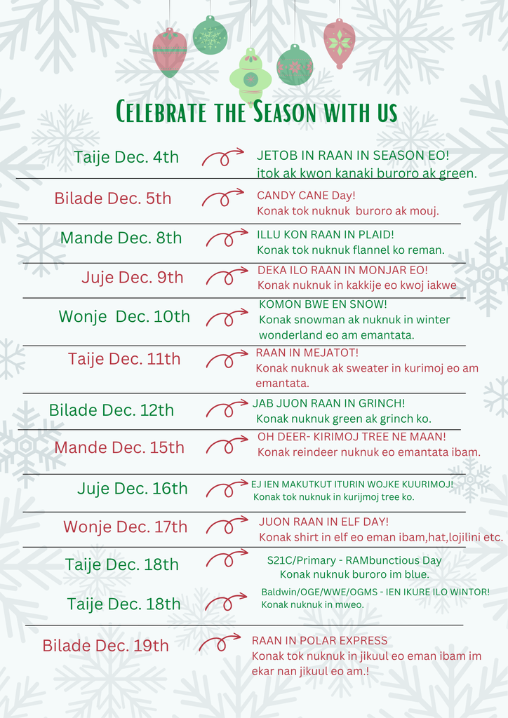 12 days of christmas