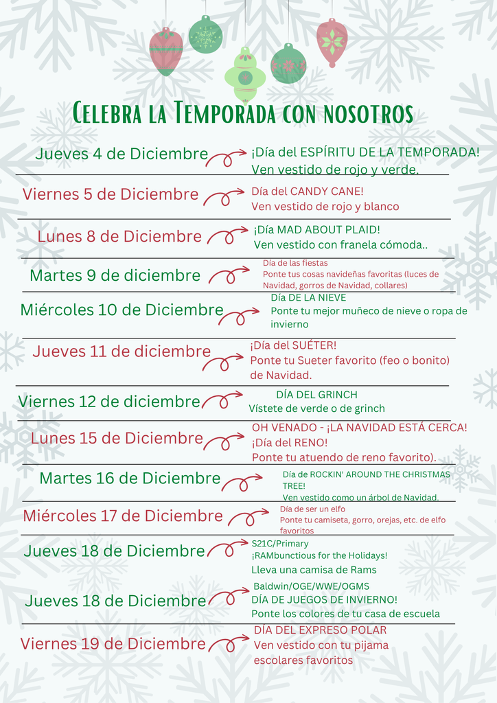 12 days of Christmas