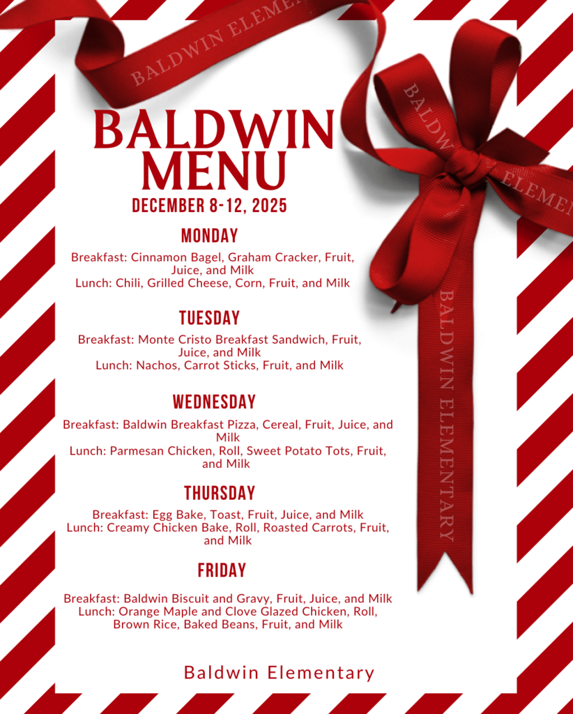 Baldwin Menu