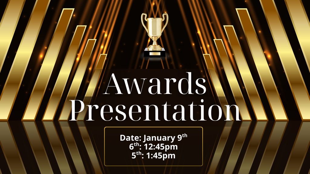 Gold And Black Luxury Modern Awards Presentation