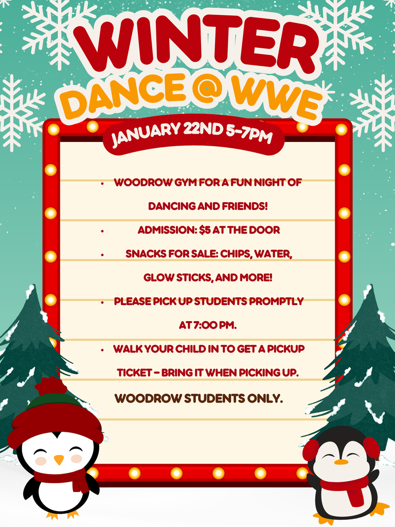 Tosca Red and Yellow Playful Winter Event Poster