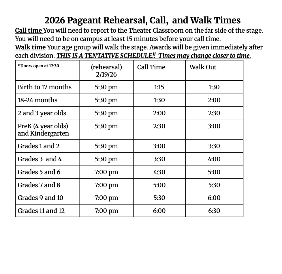 Miss PSD Pageant 2026