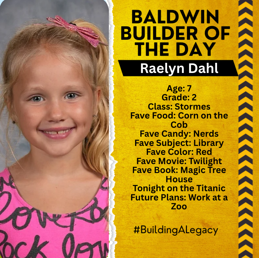 Baldwin Builder of the Day