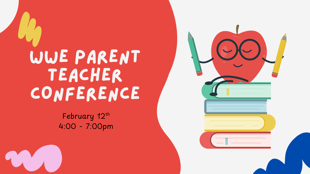 White And Red Playful Illustrative Parent Teacher Conference Presentation