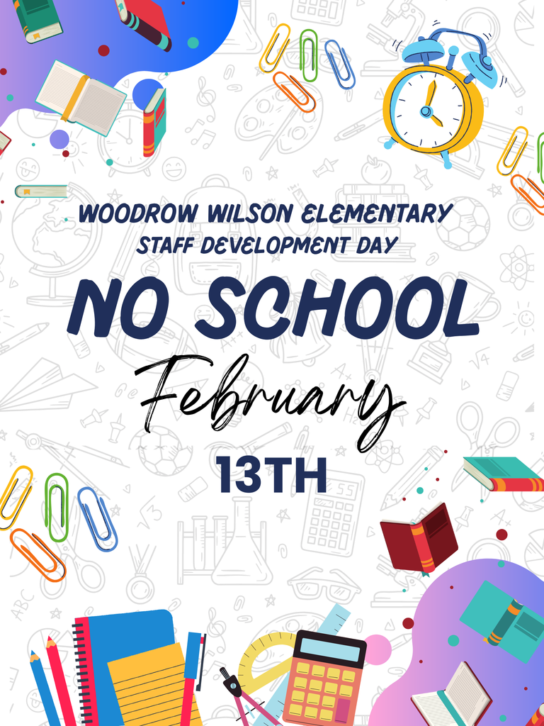 Blue Colorful Cute Playful Classroom Announcement A4 Document