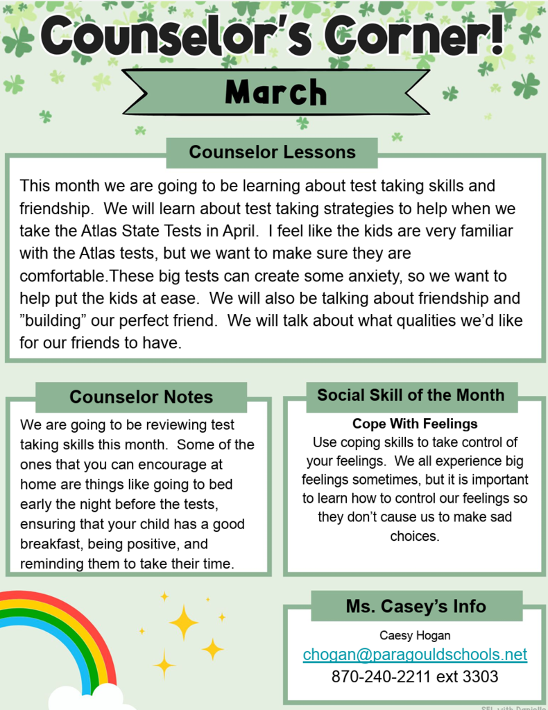March Newsletter