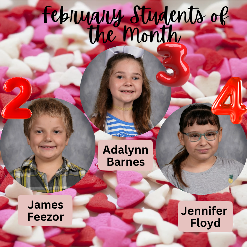 February Students of the Month