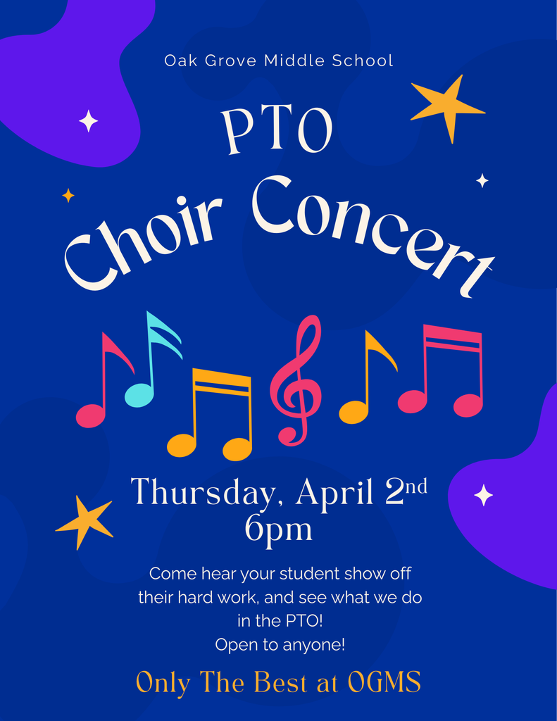 Blue and Yellow Playful Choir Auditions School Club Flyer (1)