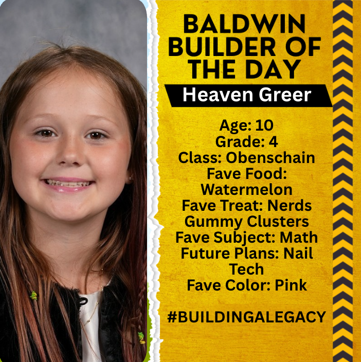 Baldwin Builder of the Day