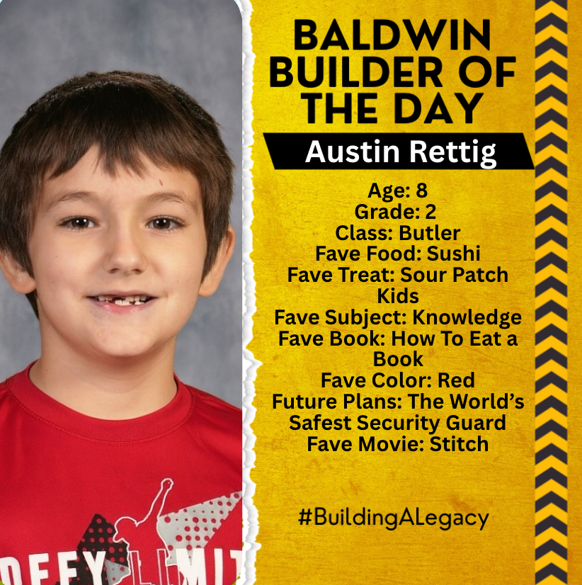 Baldwin Builder of the Day