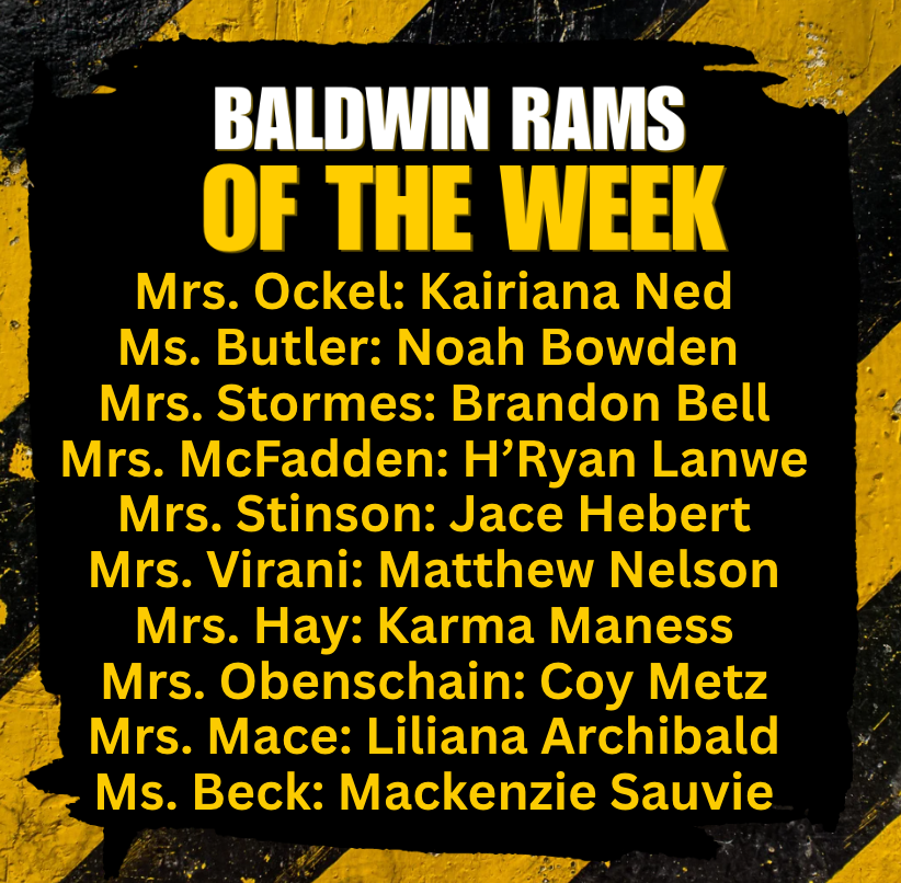 Rams of the Week