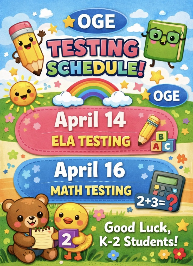 Testing Schedule K-2