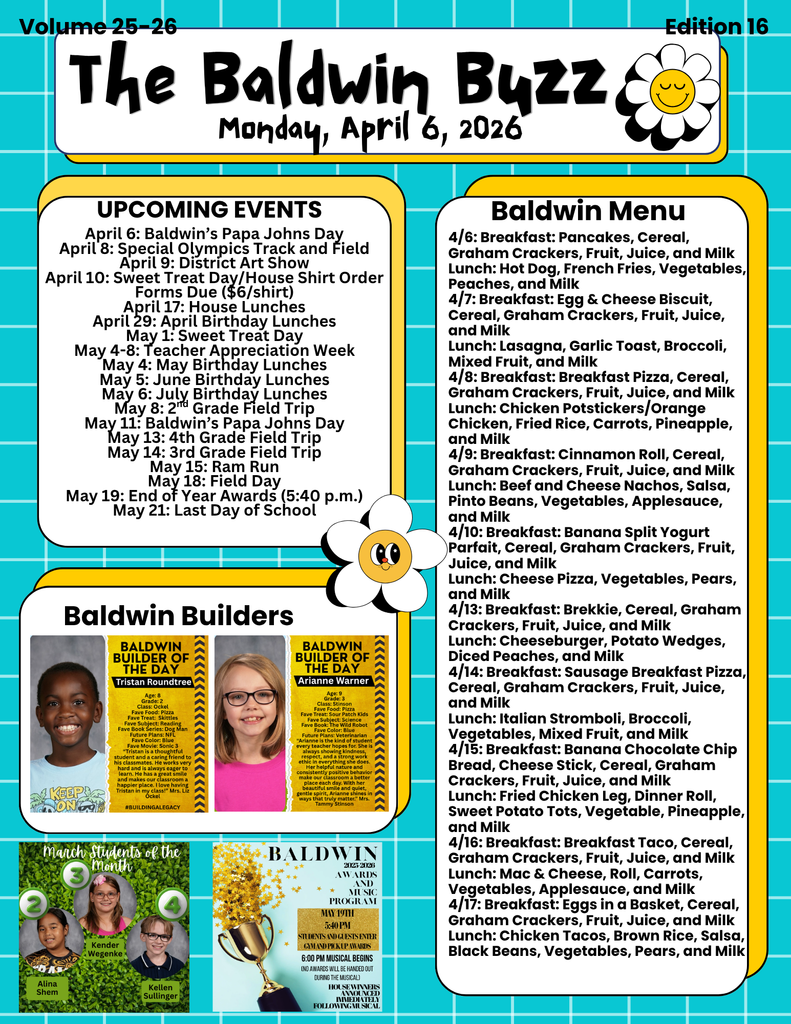 Baldwin Newsletter