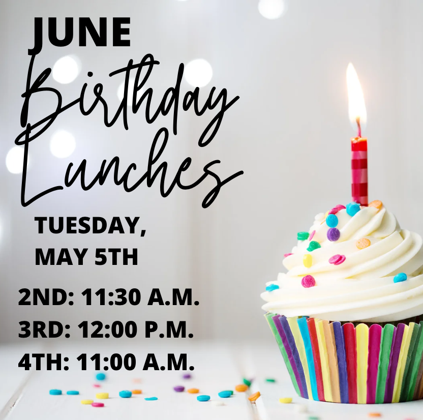 Birthday Lunches