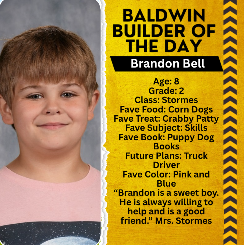 Baldwin Builder of the Day