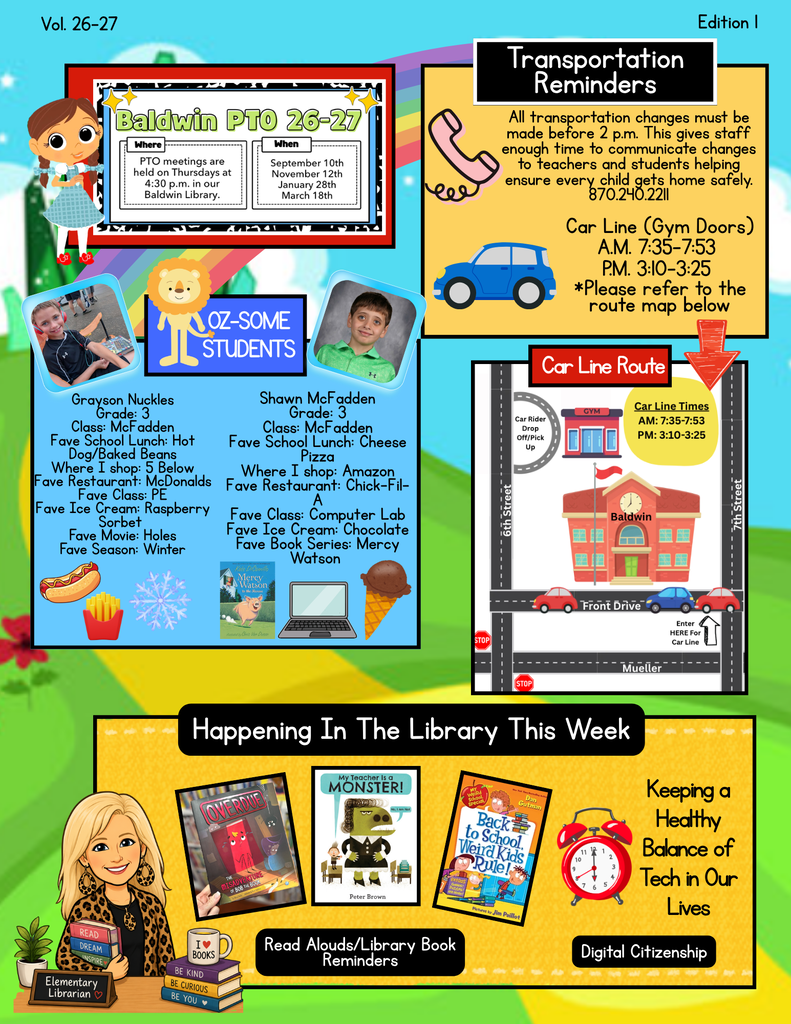 Baldwin Newsletter