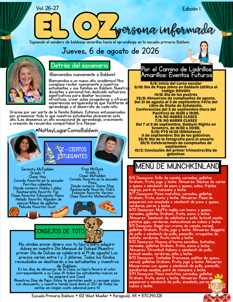 Baldwin Newsletter