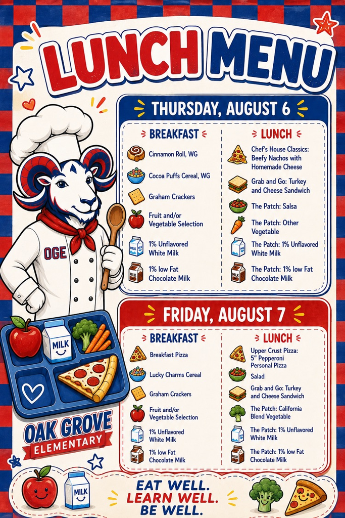 Lunch Menu 