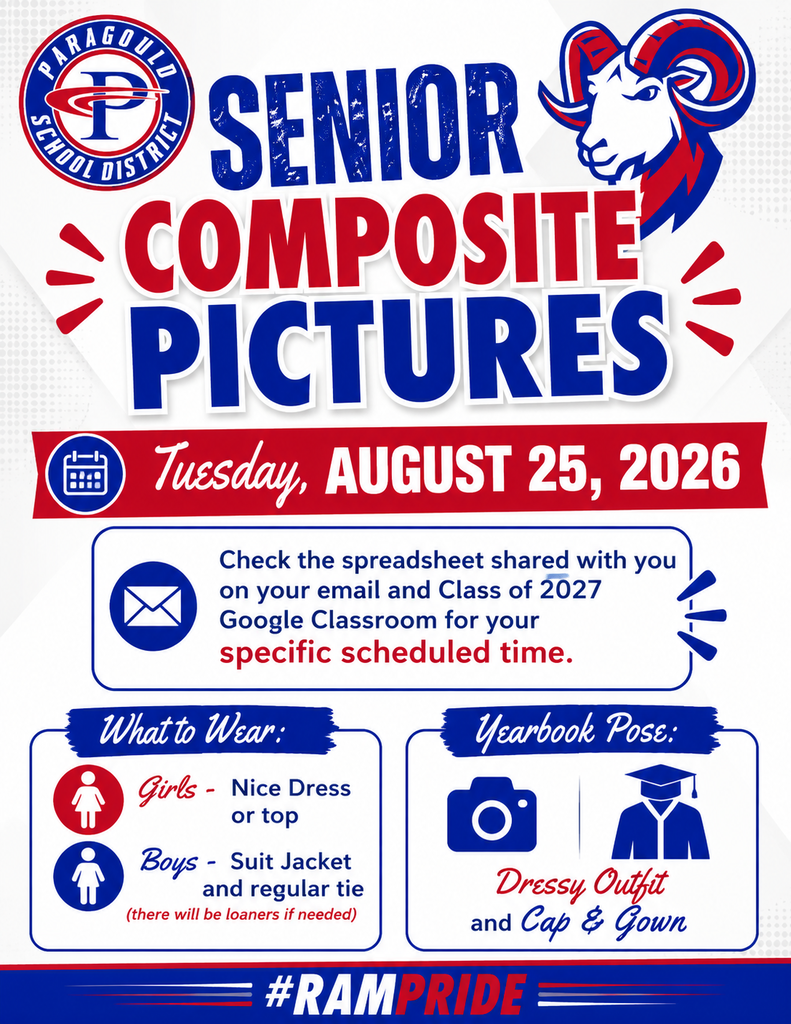 Senior Composite Anouncement Flyer