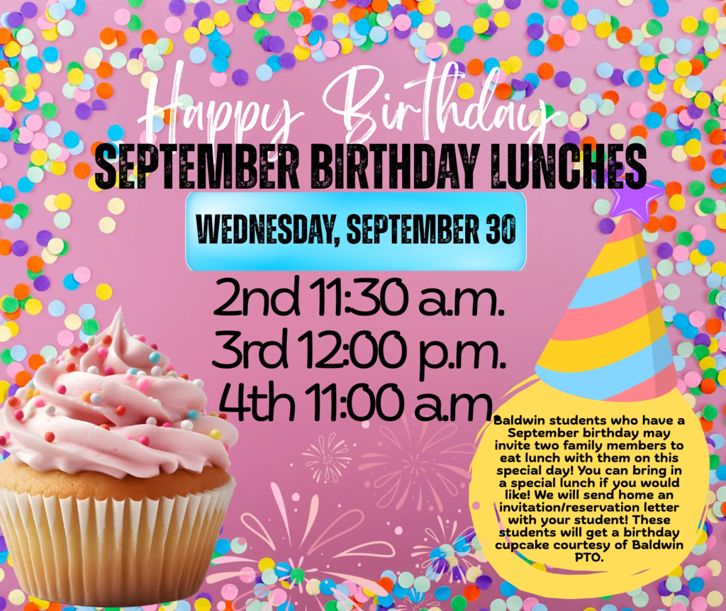 September Birthday Lunches